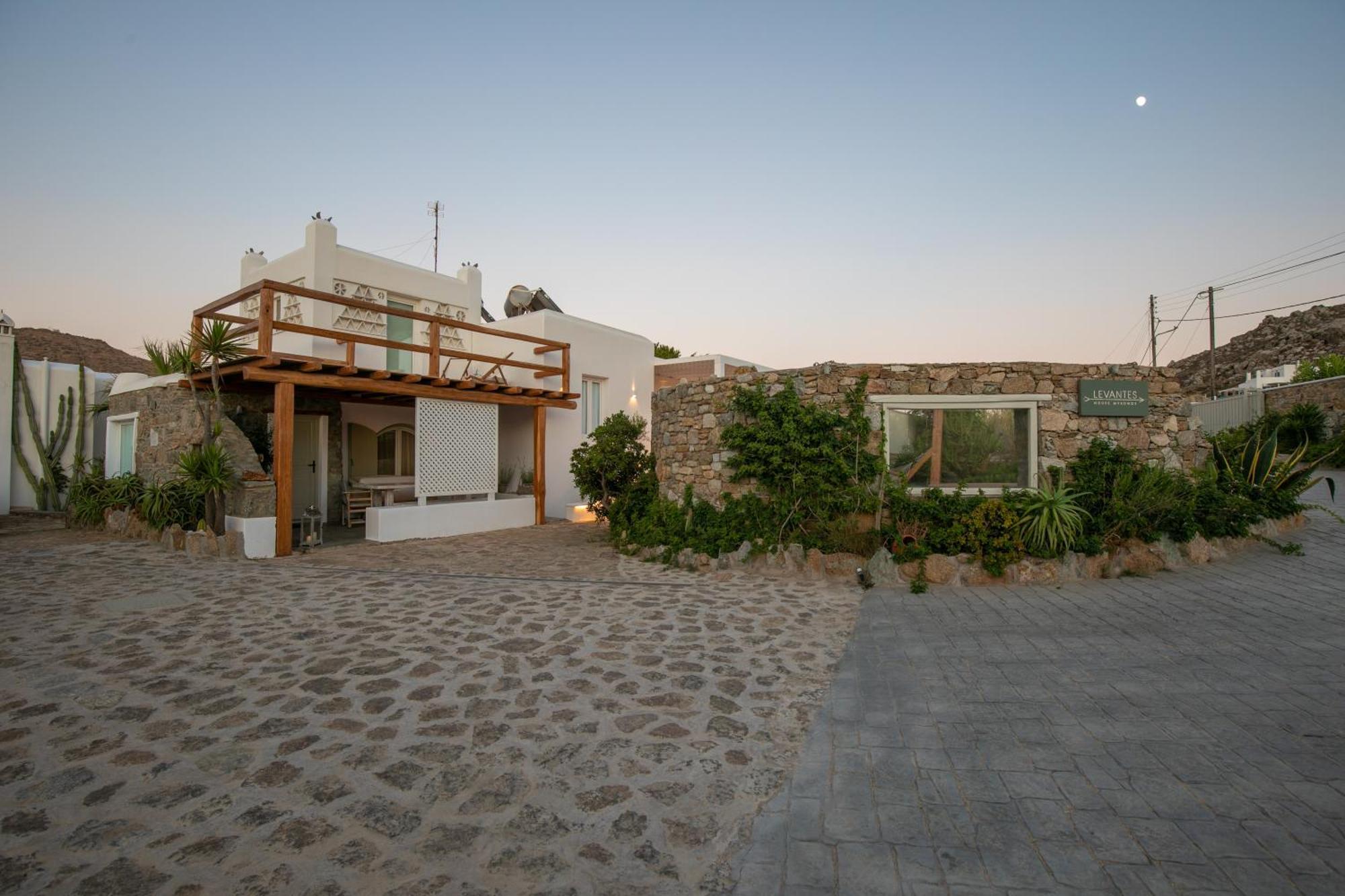 Levantes House Mykonos Ano Mera Exteriör bild