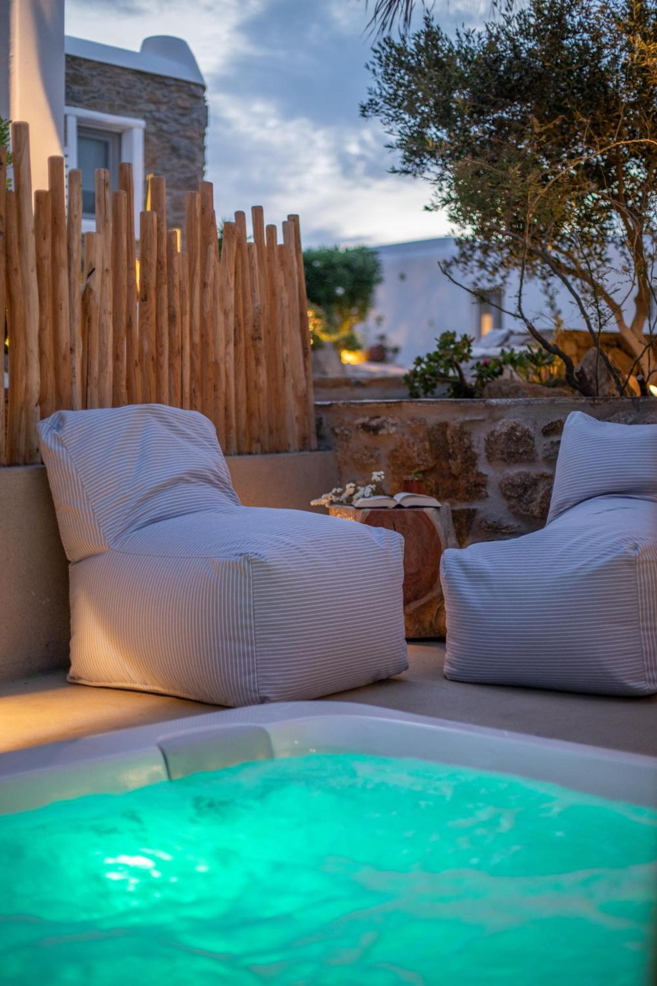 Levantes House Mykonos Ano Mera Rum bild